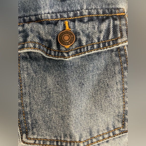 Women|Forever 21 Jean No Stretch Jumpsuit - Picture 4 of 9